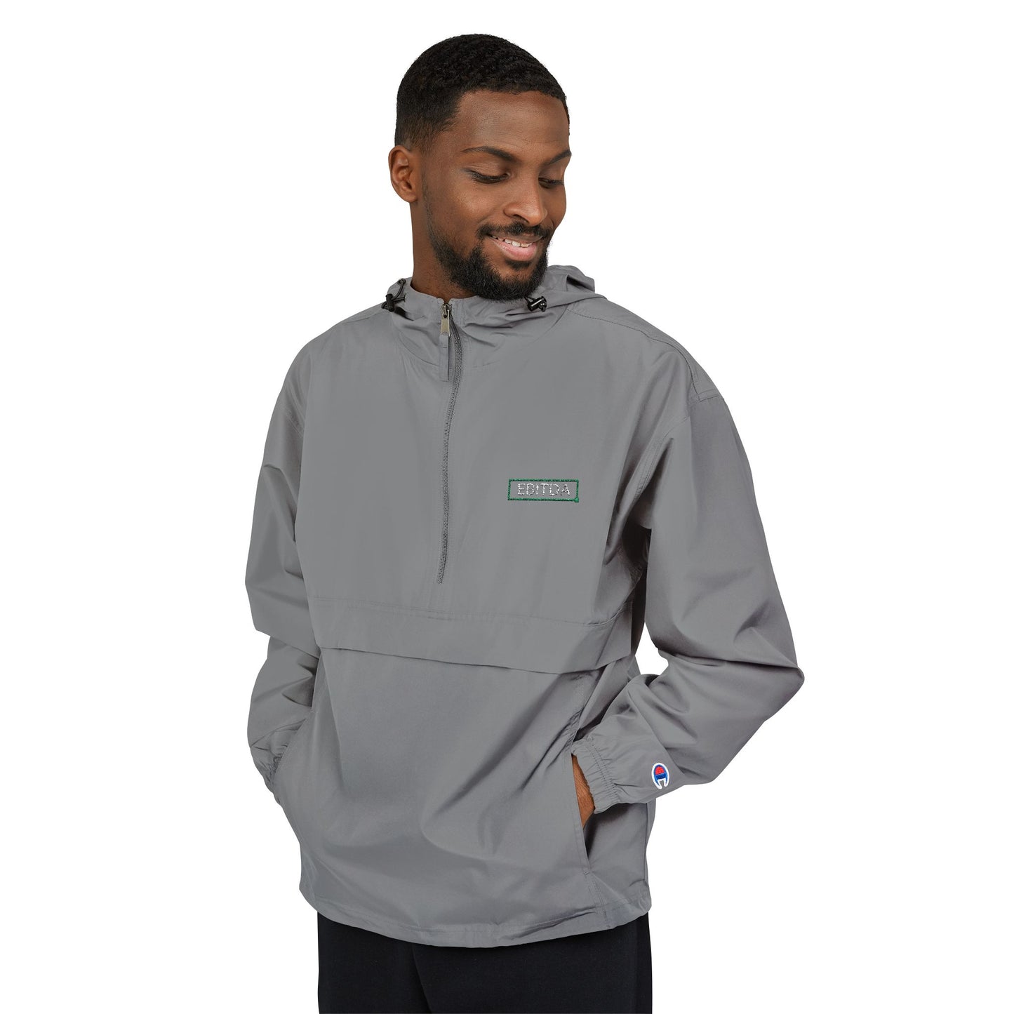 Champion Packable Anorak Jacket — Lightweight Windbreaker Hooded Pullover