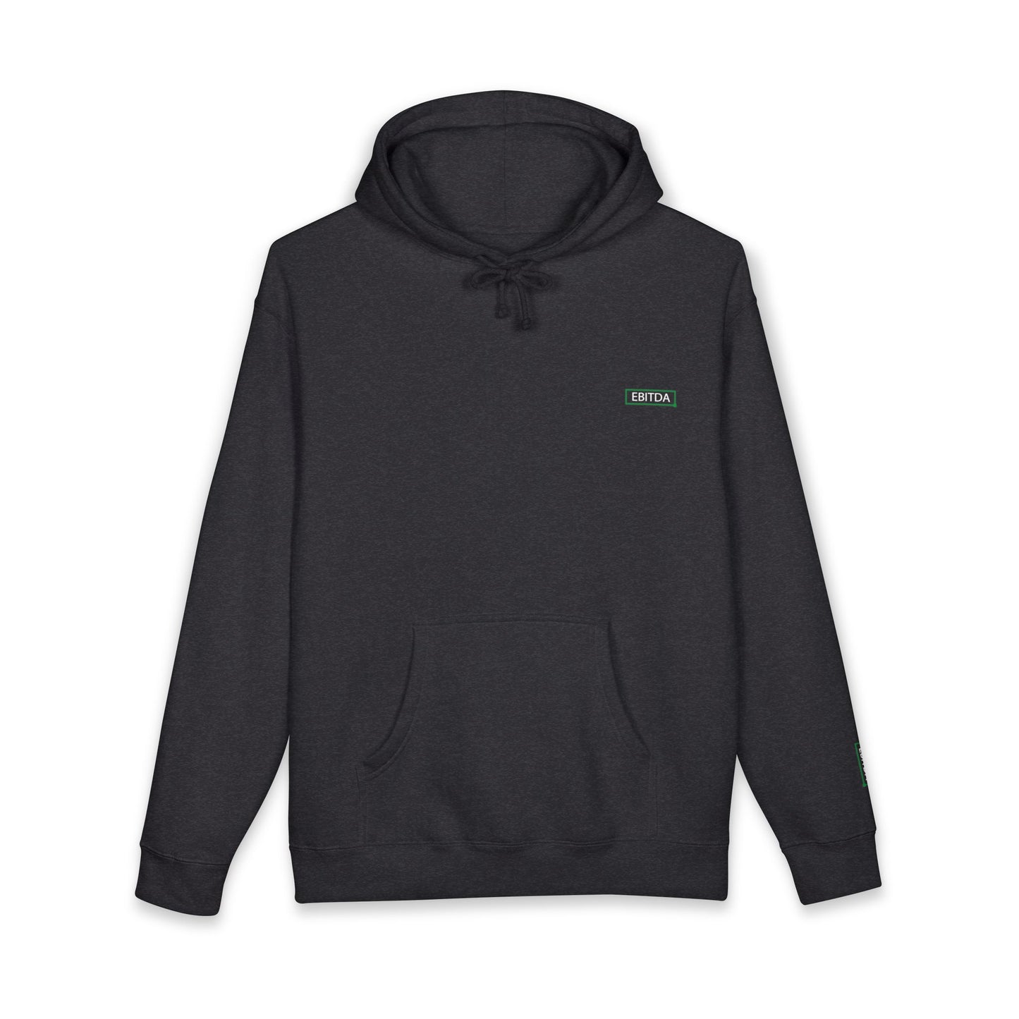 Minimal White Hoodie with Small Chest Logo — Clean Casual Streetwear