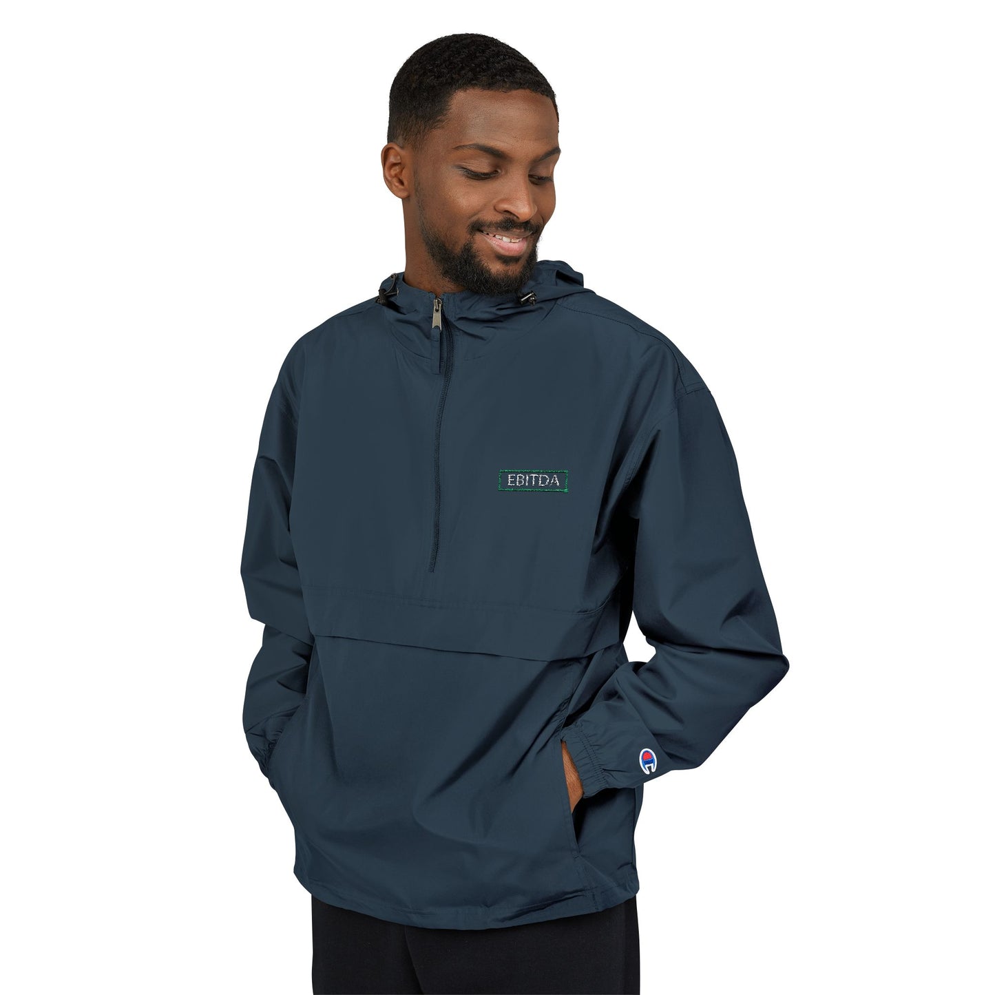 Champion Packable Anorak Jacket — Lightweight Windbreaker Hooded Pullover