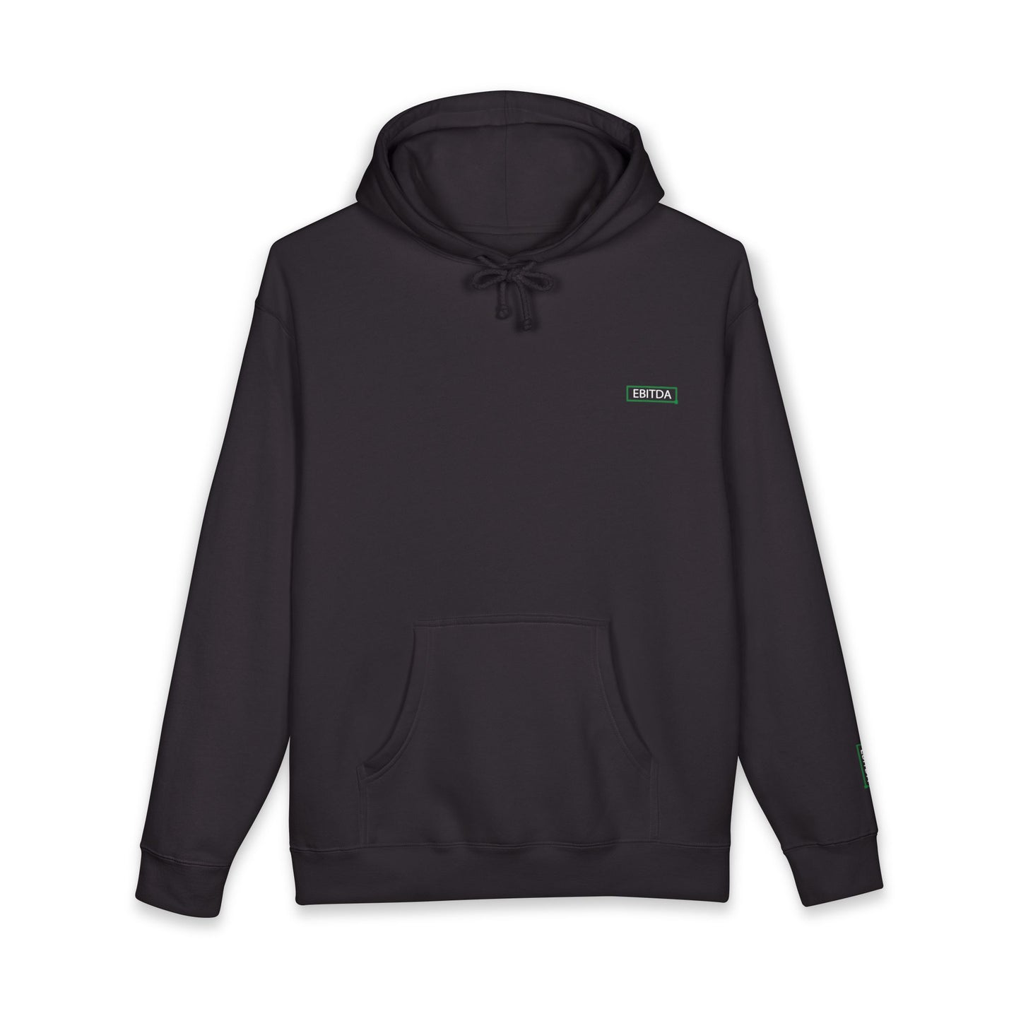 Minimal White Hoodie with Small Chest Logo — Clean Casual Streetwear